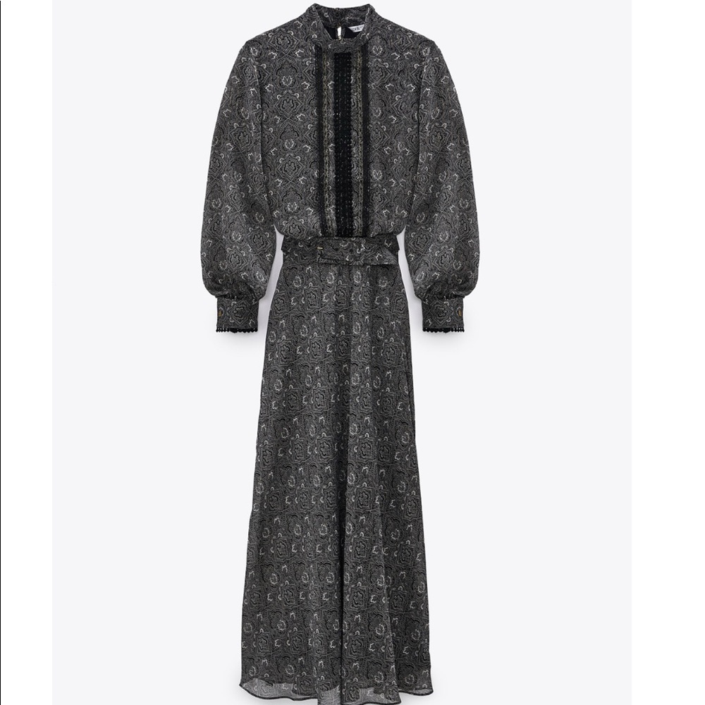 🩶ZARA PRINTED DRESS SIZE XS🩶